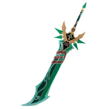 Igra Genshin Vpliv Xiao Prvobitni Jade Greatsword cosplay orožja za noč Čarovnic, Božič Stranka Maškarada Anime Kaže, rekviziti