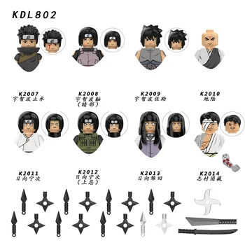 Igrače Gradniki Naruto Sasuke Kakashi Akatsuki Opeke Anime Risanke Mini Figuric Sestavljanje Puzzle Igrače Otroci Darila