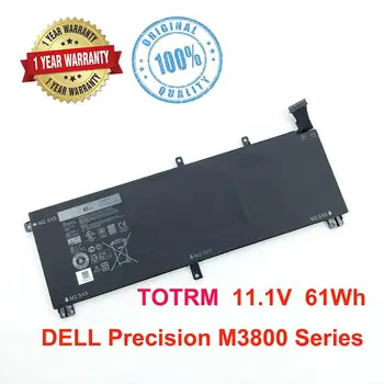 Izvirno Novo T0TRM Laptop Baterija za Dell XPS 15 9530 Natančnost M3800 TOTRM H76MV 7D1WJ 61WH