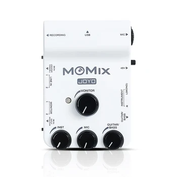JOYO MOMIX OTG Avdio Vmesnik za prenosni snemanje live streaming Plug podpora mic/kitara/bass/keyboard/Elektronski boben