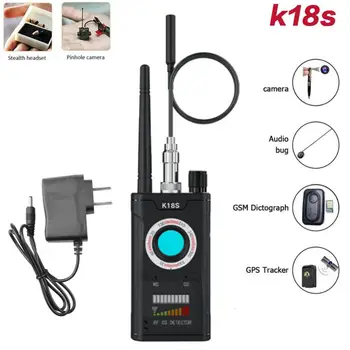 K18s Skrita Kamera Multi-Funkcijo Anti-Bug Avdio VOHUN-Fotoaparat GSM Finder Signala GPS Objektiv RF Lokator Tracker Zazna Brezžične Kamere