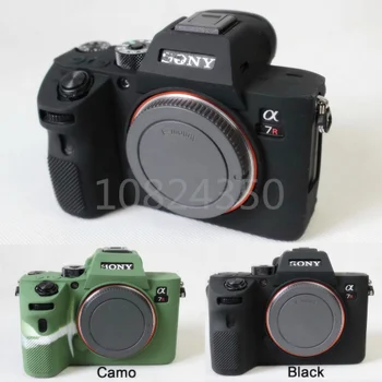 Kamera Video Vrečko Silikona Primeru Gume Fotoaparat primeru Zaščitna Telo Pokrivajo Kožo Za Sony A7III A7R3 A7 ocena 3 A7 III A7II A7R2