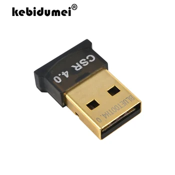 kebidumei Novi Mini USB Bluetooth Dongle Adapterja V4.0 Dvojni Način Brezžični Ključ družbene odgovornosti 4.0 Za Windows 10 Win 7 8 Vista XP Prenosnik
