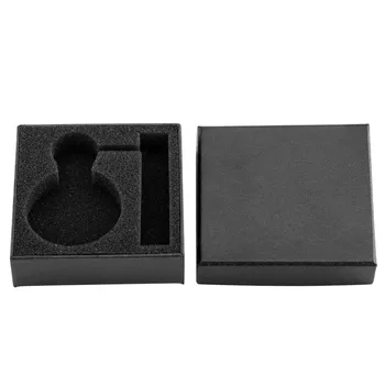 Kvadratni Black žepna ura Polje Papirja Primeru Skladiščenja Škatel 9*9*2.6 cm