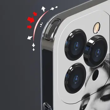 Lana Del Rey Prozorno Ohišje Za iPhone 13 11 12 Pro Max 12 13 Mini 7 8 MP 2020 XR XS X 6 6S Plus Silikonski Pokrovček Telefona 5