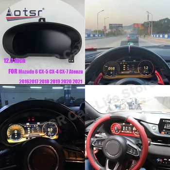 LCD Dotaknil Zaslona nadzorni Plošči Android Za Mazda6 CX-4 CX-5 CX-7 Atenza 2016 2017 2018 2019-2021 Avto GPS Navi Virtualne Informacije