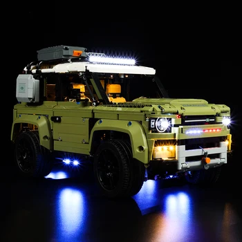 LED Luči Komplet Za 42110 Tehnika Serije Defender Modela Avtomobila DIY Igrače Set Ni Vključen gradniki 1