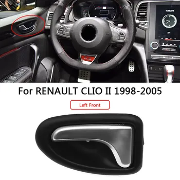 Levo, Desno Notranje zadeve Notranje Znotraj Vrat Ročaj Zamenjava za Renault Clio II Megane I Scenic I Trafic Chrome Barva