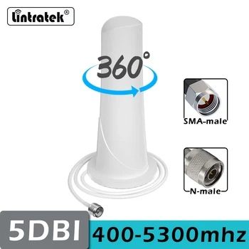Lintratek 2G 3G 4G 360° Zunanja Antena Notranja Antena, 5dbi dobiček za Signal Booster Mobilnem Ojačevalnik 400-3500mhz Oimi Antena