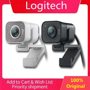 Logitech StreamCam Webcam Full HD 1080P / 60fps samodejno ostrenje vgrajeni Mikrofon za Pretakanje, Spletna Kamera, USB Spletu za YouTube igre na Srečo