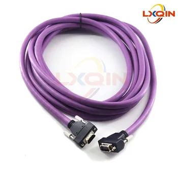 LXQIN 1pcs tiskalnik 14 zatiči PCI datum kabel za Allwin Xuli Človekovih Thunderjet K-jet Gongzheng tiskalnik visoko gostoto vijolično kabel