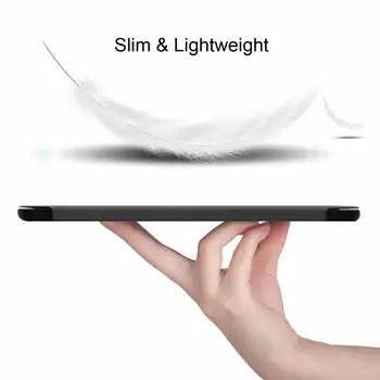 Magnet Ohišje za iPad Mini 4 3 2 1 Primeru PU Usnje Mehko Silikonsko Nazaj Trifold Stojalo Spanja Smart Cover za iPad Mini 2 5 2019 Primeru 5