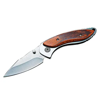 Majhen Zložljiv Nož 271 Buck Rezilo Trdote 58-60hr Redwood Ročaj Prenosnih Pocket EOS Orodje Mini Nož 4