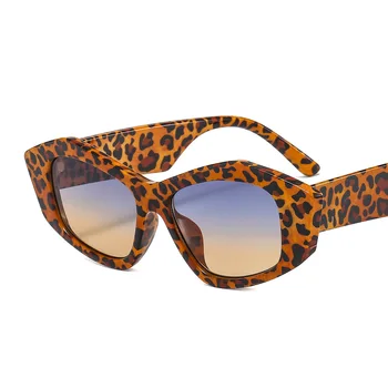 Mala Mačka Oči, sončna Očala Ženske Modni Novo Vintage Kvadratnih Odtenki Moških sončna Očala UV400 Očala Oculos Gafas De Sol 1