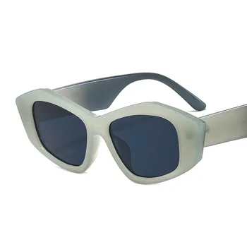 Mala Mačka Oči, sončna Očala Ženske Modni Novo Vintage Kvadratnih Odtenki Moških sončna Očala UV400 Očala Oculos Gafas De Sol 3