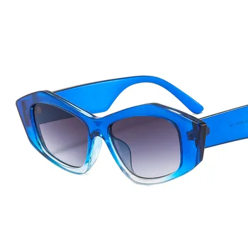 Mala Mačka Oči, sončna Očala Ženske Modni Novo Vintage Kvadratnih Odtenki Moških sončna Očala UV400 Očala Oculos Gafas De Sol 4