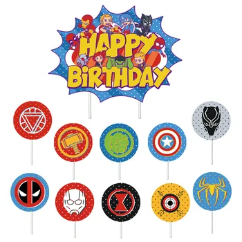 Marvel Spiderman, Hulk, Iron Man, Stranka Baloni Happy Birthday Transparenti Baby Tuš Rojstni Decors Fant, Otroci, Otroci Igrače 4