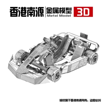 MMZ MODEL NANYUAN 3D Kovinski model komplet Kart Avto vozila Sestavljanje Modela DIY 3D Laser Cut Model puzzle igrače za odrasle