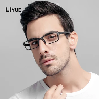 Moda letnik očala okvirji moških kratkovidnost ženska optični okvir očal je Ultra Lahka Jasno Objektiv Branje očala okvirji 1308