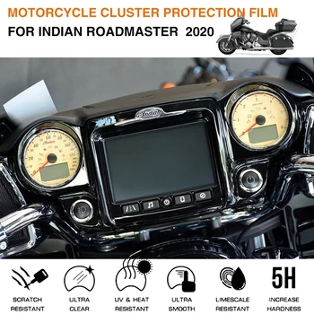 Motorno kolo Grozda na Praske Zaščita Film Screen Protector Za leto 2020 INDIJSKI ROADMASTER Elite