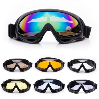 Moške Zimske Smučarske Očala, ki Teče na smučeh Blackout sončna Očala Ženske Snowmobiling Zimske Športe na Prostem Sneg Kolesarjenje Glasse 0