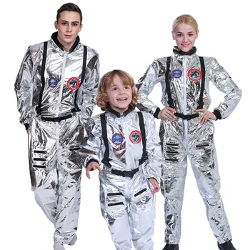 Moški Astronavt Tujec Astronavt Pustni Kostum Stranka Odrasle Ženske Obleke Halloween Kostumi Skupine, Družine, Cosplay Ujemanje Oblačila