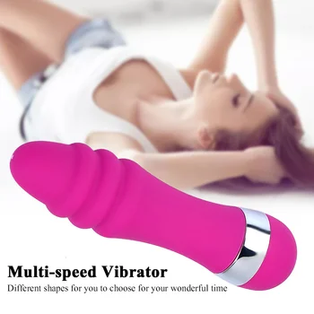 Multi-stopenjski Vibrator AV Vibrator za G-Spot Vibracije Dildo Erotično Klitoris Massager Analni Masturbator Butt Plug Adult Sex Igrače Za Ženske