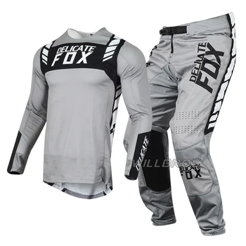 MX Kombinirano Orodje Set Občutljivo Fox Jersey Hlače Ulica Moto Obleko Gorsko Kolo Offroad Moški Kompleti
