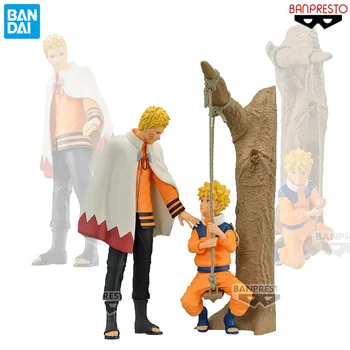 Na Zalogi Banpresto Anime Naruto 20. Obletnico Naruto Uzumaki Ogenj v Senci, In Najstnik PVC figuric Model Igrača Darilo