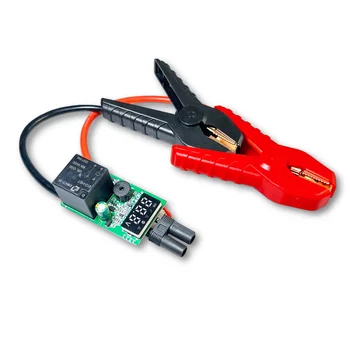 Najnovejše LED posnetek kabel za avto, skok starter Z led zaslon Priključite na Priključek Sili Vodi Kabel Baterije Aligator Objemke Posnetek 2