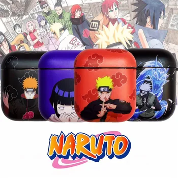 Naruto Anime Številke Slušalke Primeru Airpods 1 2 3 Pro Kawaii Risanke Uchiha Itachi Mehke Slušalke Zaščitni Pokrov, Darilo Za Rojstni Dan 2