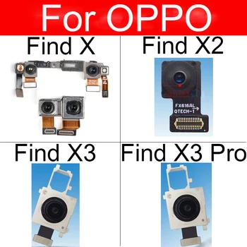 Nazaj & Sprednjo Kamero Za OPPO Najdi X X2 X3 Pro Kamera Zadaj Flex Ploski Kabel Zamenjava rezervnih Delov Dobro Preizkušen
