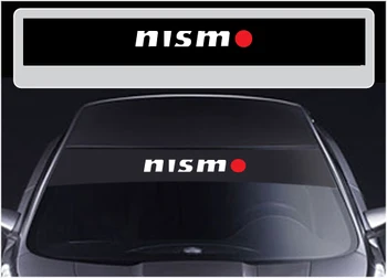 nismo vetrobransko steklo Avtomobila nalepke avto telo nalepke za Nissan Tiida Sončni QASHQAI MARCA LIVINA TEANA X-TRAI