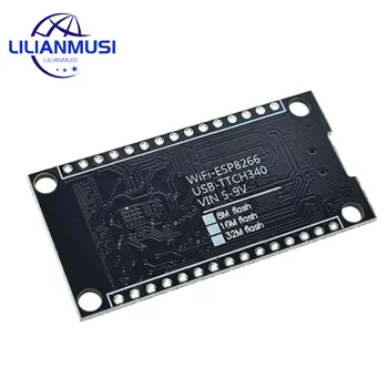 NodeMCU V3 Lua WIFI modul za integracijo ESP8266 + dodatni pomnilnik 32 MILIJONOV Flash, USB-serijski CH340G 2