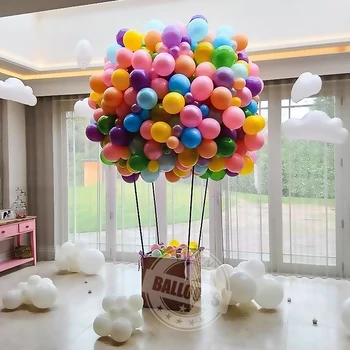 Nova 5-36inch Latex Balone Helija, Pisani Balon na Debelo Za Rojstni dan Baby Tuš Poroko Počitnice Soba Dekoracijo