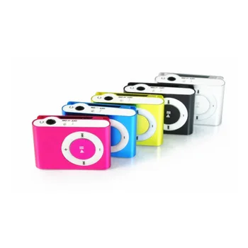 NOVE Prenosne Kovinske Sponke, MP3 Predvajalnik s 5 Candy Barve Ne Pomnilniško Kartico Predvajalnik Glasbe z Reža za TF 1