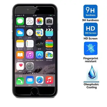 Novo 2.5 D 9H Premium Pravi, Kaljeno Steklo Film za iPhone 5/6/7 Plus Flat Screen Protector Stražar