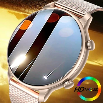 Novo 360*360 HD Zaslon, Pametno Gledati 2022 Ženske Moški Smartwatch IP67 Nepremočljiva Srčnega utripa Za Android iOS Samsung