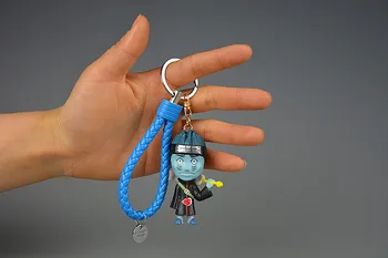 Novo Hokage Ninja Akatsuki Bolečine Itachi Cosplay Keychain Deidara Sasori PVC Obesek Ključnih verige Key ring Igrače, Rekviziti Dodatki 1
