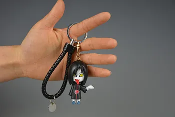 Novo Hokage Ninja Akatsuki Bolečine Itachi Cosplay Keychain Deidara Sasori PVC Obesek Ključnih verige Key ring Igrače, Rekviziti Dodatki 3