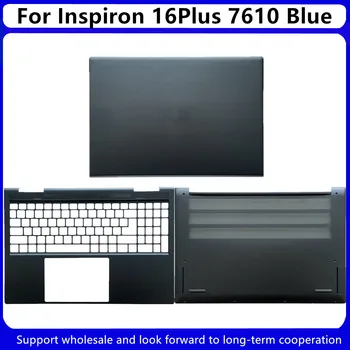 Novo Za Dell Inspiron 16Plus 7610 LCD Zadaj Hrbtni Pokrovček Zgornjem Primeru Modra Z Lepilom 0HNYF4 HNYF4 / Zgornji Primeru podpori za dlani Pokrov / Dnu