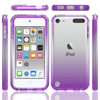 Novo Za iPod Touch 7 6 5 Kristalno Primeru Gradient Cvetlični Nazaj Plošče Coque iPhone 14 Max Primeru iPhone 13 Pro Max 12 Mini SE Odbijača Co