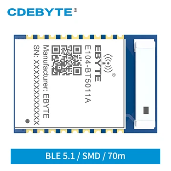 nRF52811 brezžični modul za Dolge razdalje, sprejemnik, E104-BT5011A BLE 5.1 UART Serijska vrata, da Ble bluetooth modul