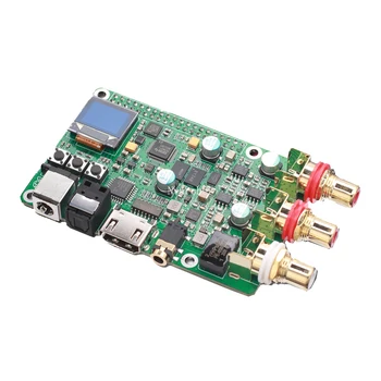 Nvarcher Raspberry Pi ES9038Q2m DAC audio dekoder odbor HIFI koaksialni optični I2S analogni 3B+4B 768K 32Bit DSD512