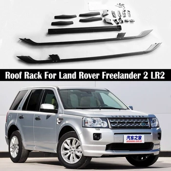 OEM style Strešni Prtljažnik Za Land Rover Freelander 2 LR2 2004-2016 Tirnice Bar Prtljage Prevoznik Palice vrh Križa bar Zobate Železnice Škatle