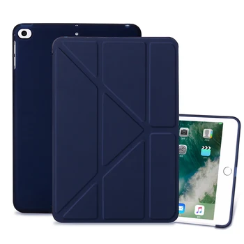 Ohišje za iPad mini 4 5 7.9 palčni PU usnje Cover za iPad mini 4 5 7.9 palčni TPU Silikon Smart Atomiziranimi Mehko Dno Tablični Primeru