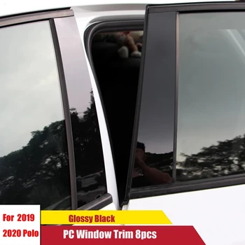 Okno Steber Nalepke Trim Za 2019 2020 Volkswagen Polo Avto Dodatki Styling 1