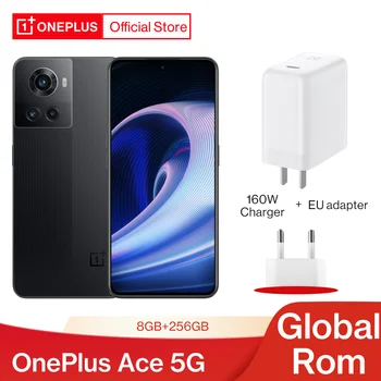 OnePlus Ace 5G MTK Dimensity 8100 MAX Globalne Rom 8GB 256GB Pametni 150W Hitro Polnjenje Mobilnih Telefonov 120Hz AMOLED Android