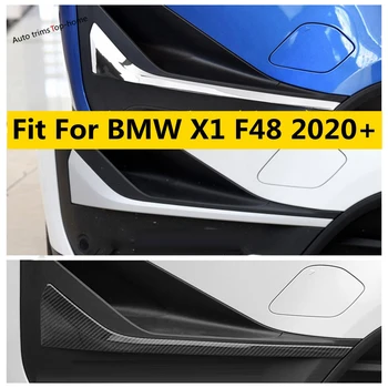 Oprema Za BMW X1 F48 2020 2021 Sprednji Odbijač meglenke Svetilke Veke Obrvi Proge Okrasni Pokrov Trim Zunanjost Kit