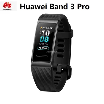 Original Huawei Pas 3 Pro GPS SmartBand Kovinski Okvir Amoled 0,95 palca Polno Barvni Zaslon Nepremočljiva Fitnes Srčni utrip Spanja